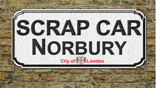 scrap car Norbury